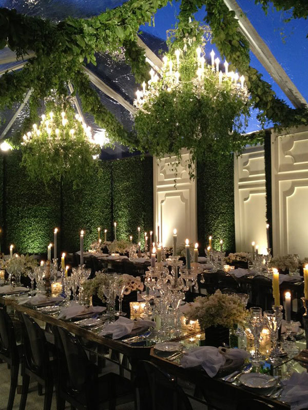 stunning garden wedding decor
