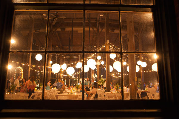 hanging paper lanterns