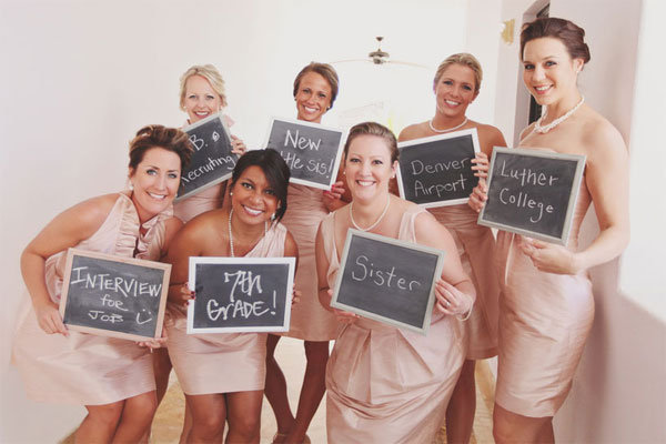 fun bridesmaids photos