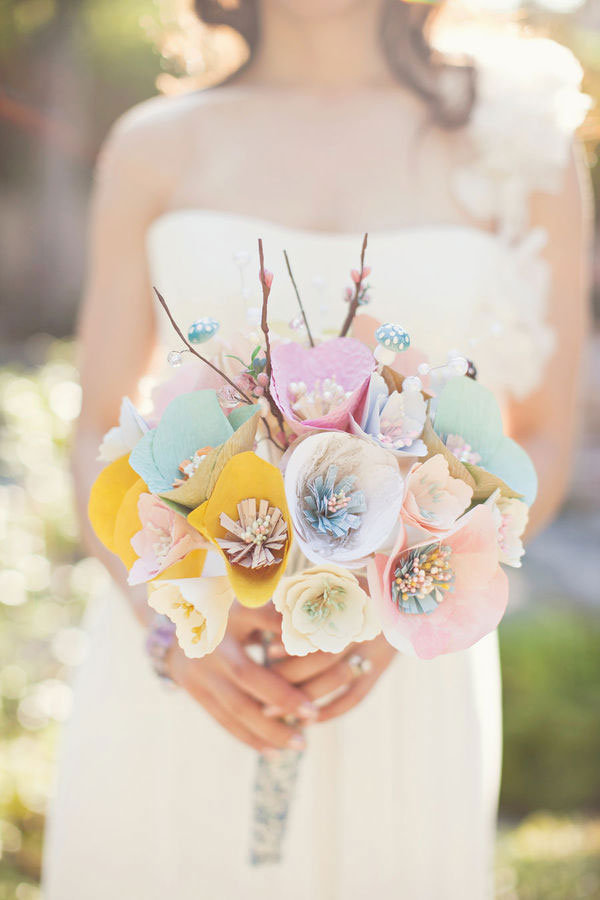 paper flowers bouquet