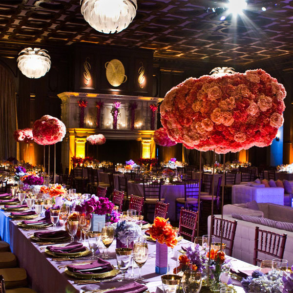 travel theme wedding high centerpieces Photo Credit Lars Wanberg Withers 