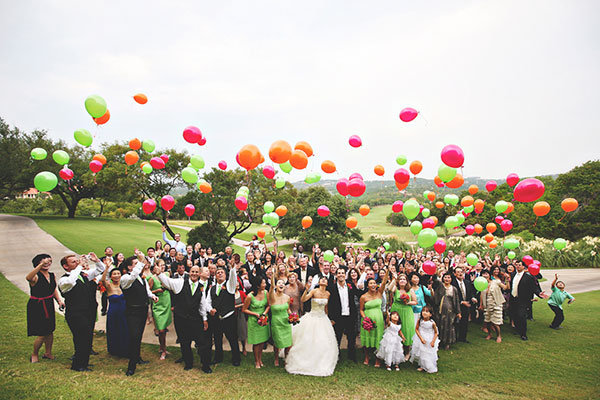 wedding balloon release