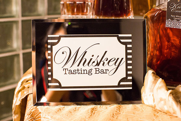 whiskey tasting bar