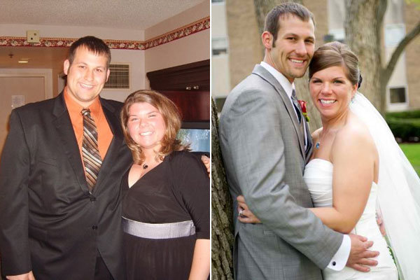 couple lost 200 pounds
