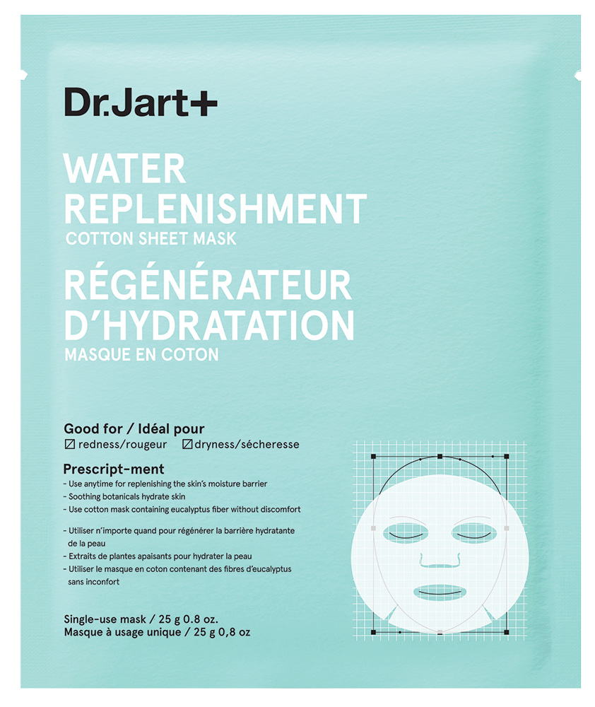 Dr. Jart Water Replenishment Cotton Sheet Mask