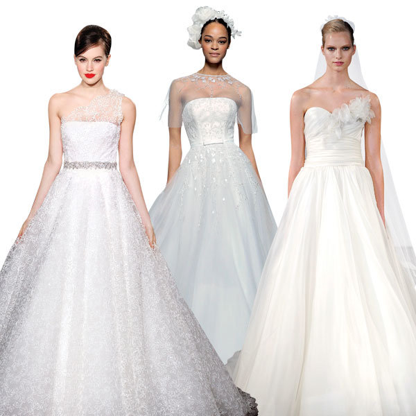 wedding gown for pear shaped body