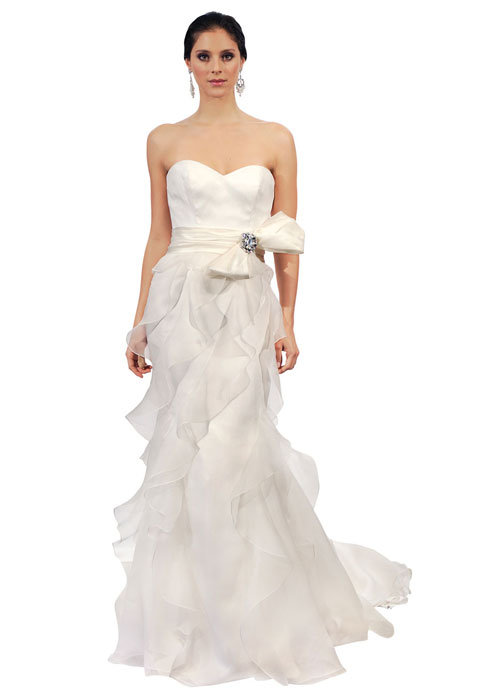 wedding dress by badgley mischka Badgley Mishka