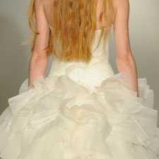fashion report: fall 2009 wedding gowns