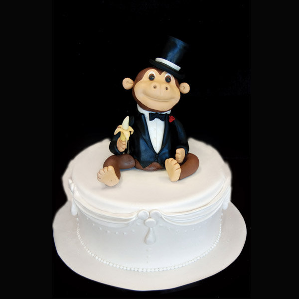 monkey cake topper