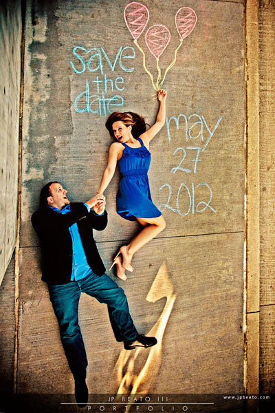 Save  Date Wedding Ideas on Creative Photo Save The Dates   Wedding Planning  Ideas   Etiquette