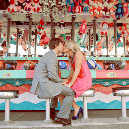 carnival engagement photos