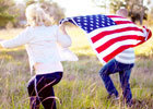 patriotic military engagement photos