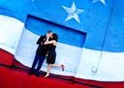 patriotic military engagement photos