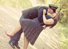 patriotic military engagement photos