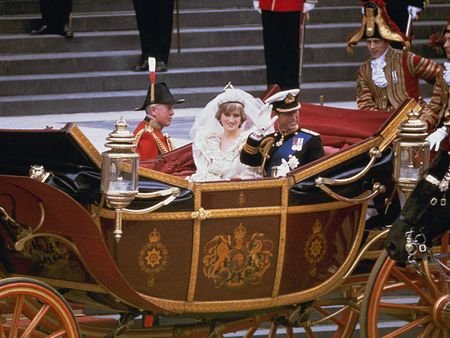 british royal wedding carriage. princess diana carriage