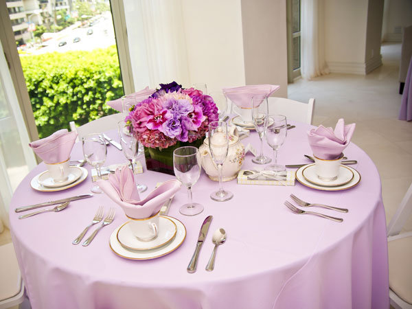 Bridal Shower Round Table Decoration Ideas | purple themed bridal shower bridalguide Bridal Shower Round Table Decoration Ideas | purple themed bridal shower bridalguide