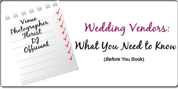 The Ultimate Guide to Wedding Vendors