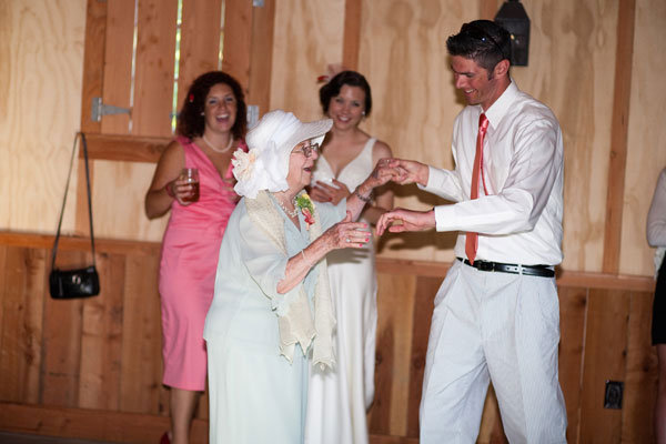 Grandparents special dance at wedding