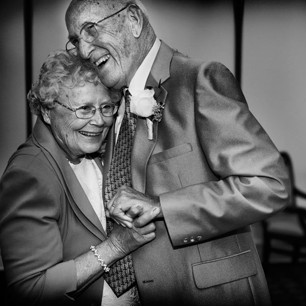 Grandparents wedding dance