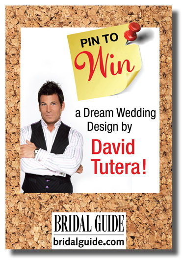A custom wedding Design Inspiration Package by David Tutera Gowns and tuxedo