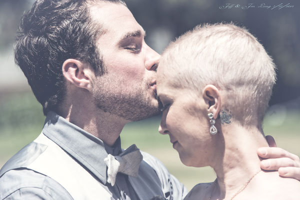 bride with cancer