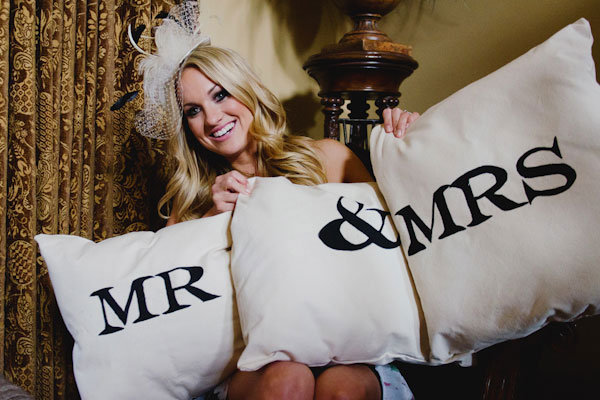 mr and mrs pillows