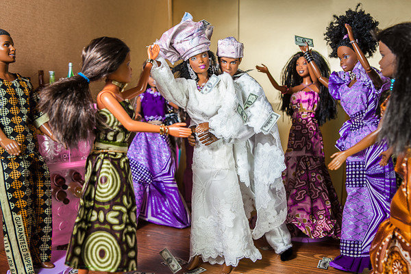 barbie ken nigerian wedding