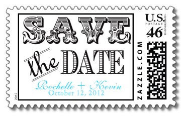 zazzle save the date stamp