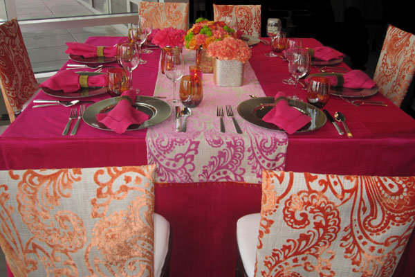  featuring orange and pink with touches of copper and green colin 