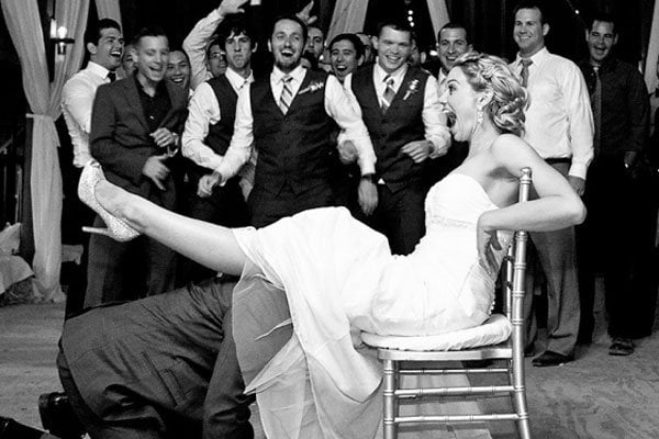 Traditions: Fingering the Garter, Symbols of Virginity, and Public