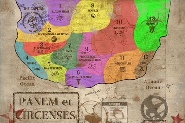 Panem Map