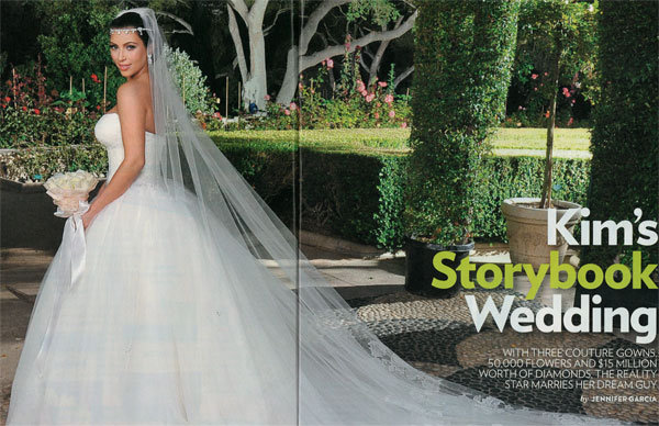 kim kardashian wedding dress. kim kardashian wedding dress people scans