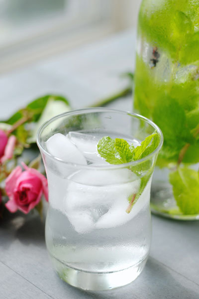 mint rose water 