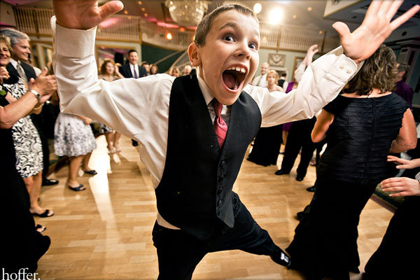 dancing ring bearer