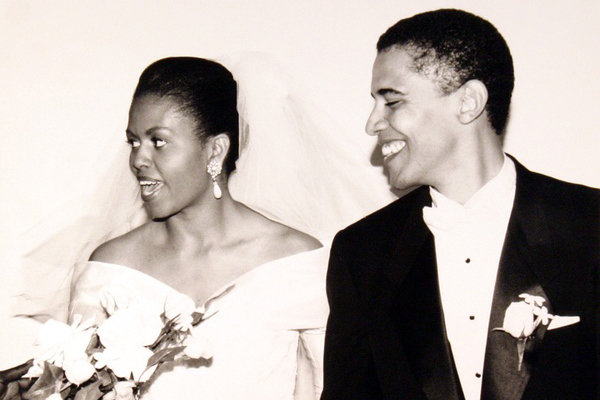 president barack obama michelle obama wedding