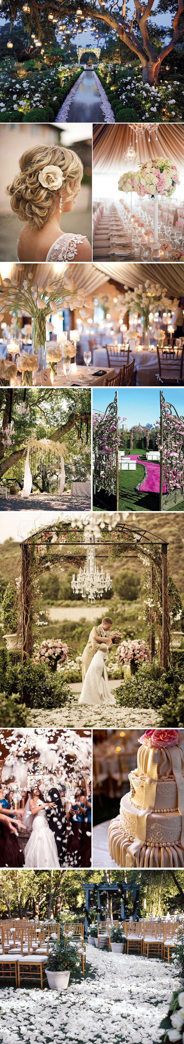 romantic wedding style