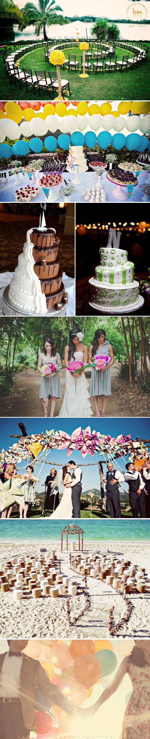 whimsical wedding style