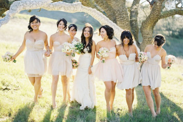 Short and sassy 1-bridesmaid dresses