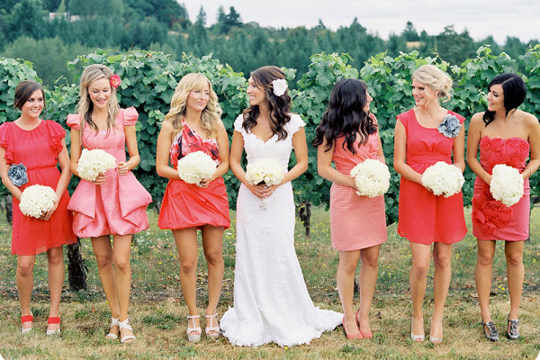 Short and sassy 1-bridesmaid dresses