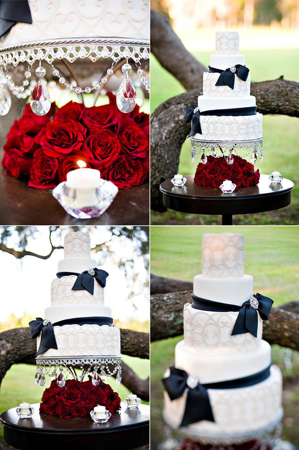 twilight wedding cake