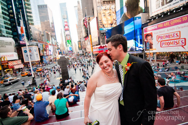 wedding in times square 