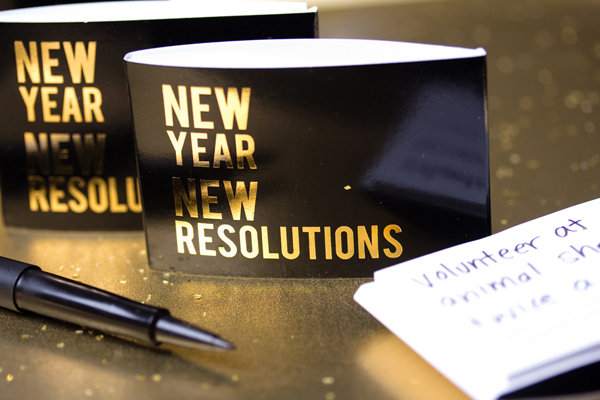 new year's resolutions