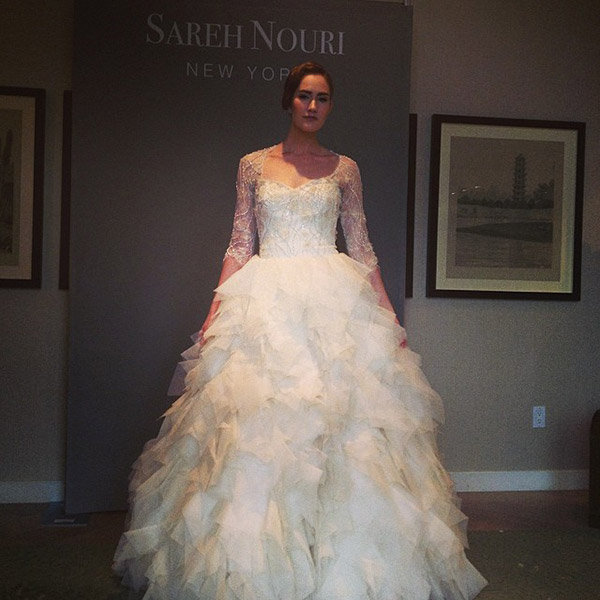 sareh nouri wedding gown