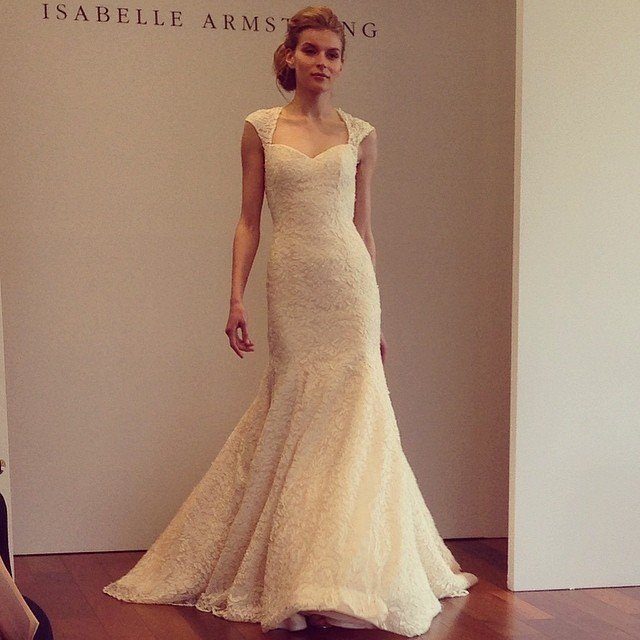 isabelle armstrong wedding gown
