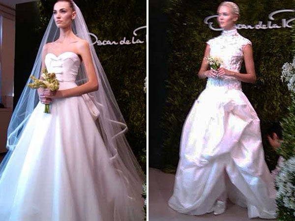 oscar de la renta wedding dresses