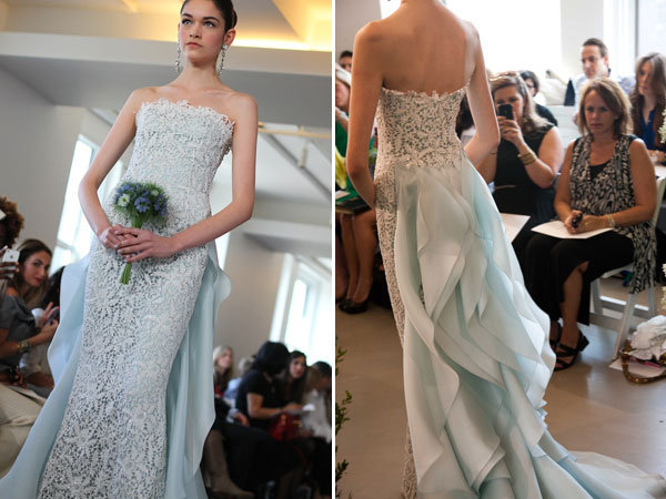  bridalguidemag Love the blue tulle oscar 