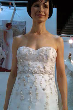 left bridalguidemag The prettiest blush dress at Victoria Nicole