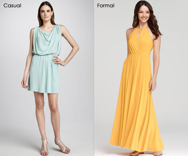 Formal dresses beach wedding