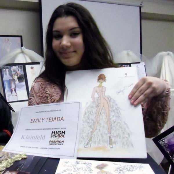 high school of fashion industries nyc bridal design contest