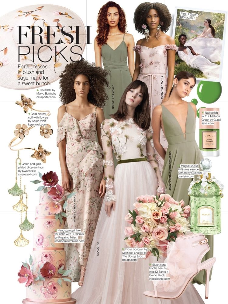 bridal guide january february issue spring dresses